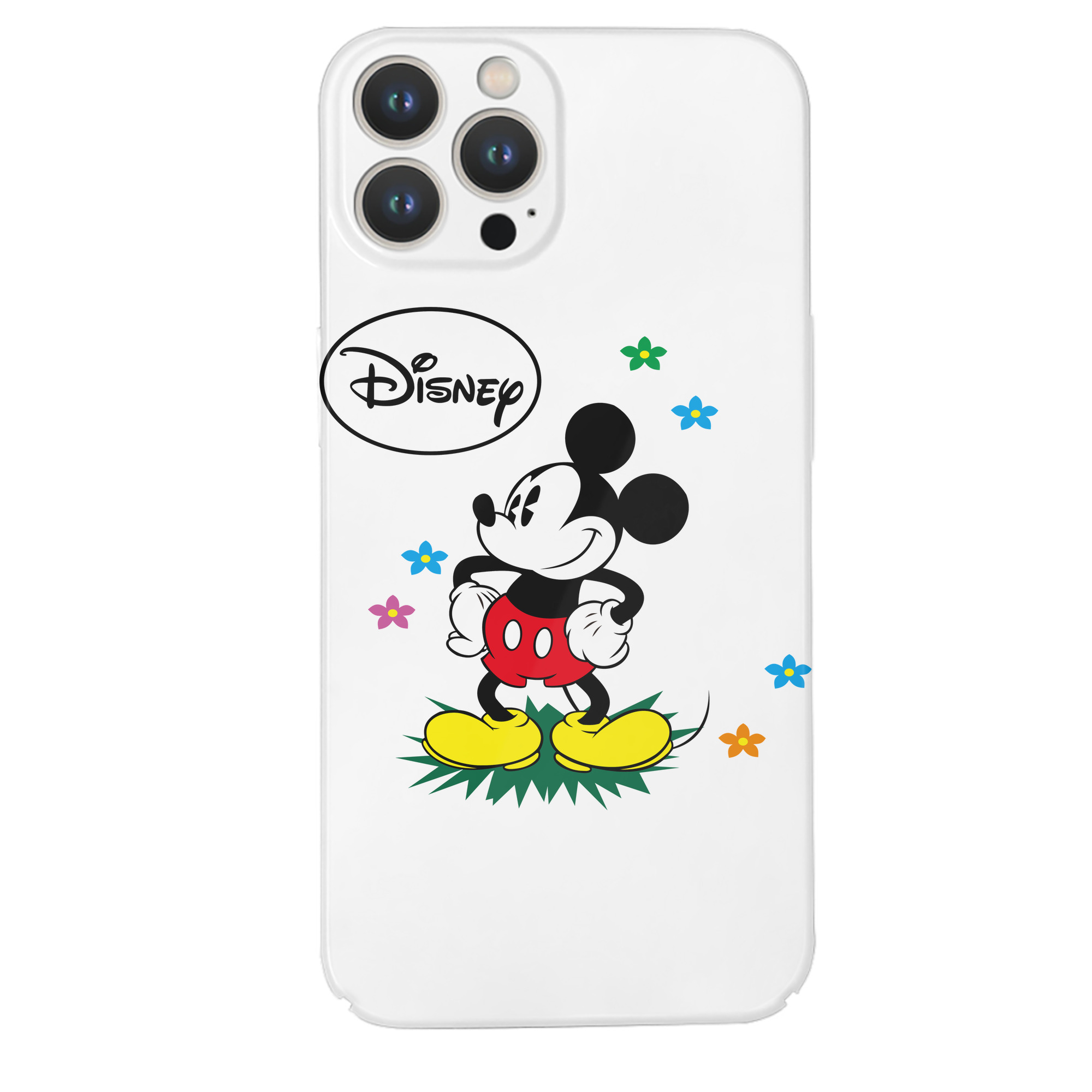 （画像用） ミッキーマウス Mickey Mouse 【iPhone 14シリーズ対応】ハードケース